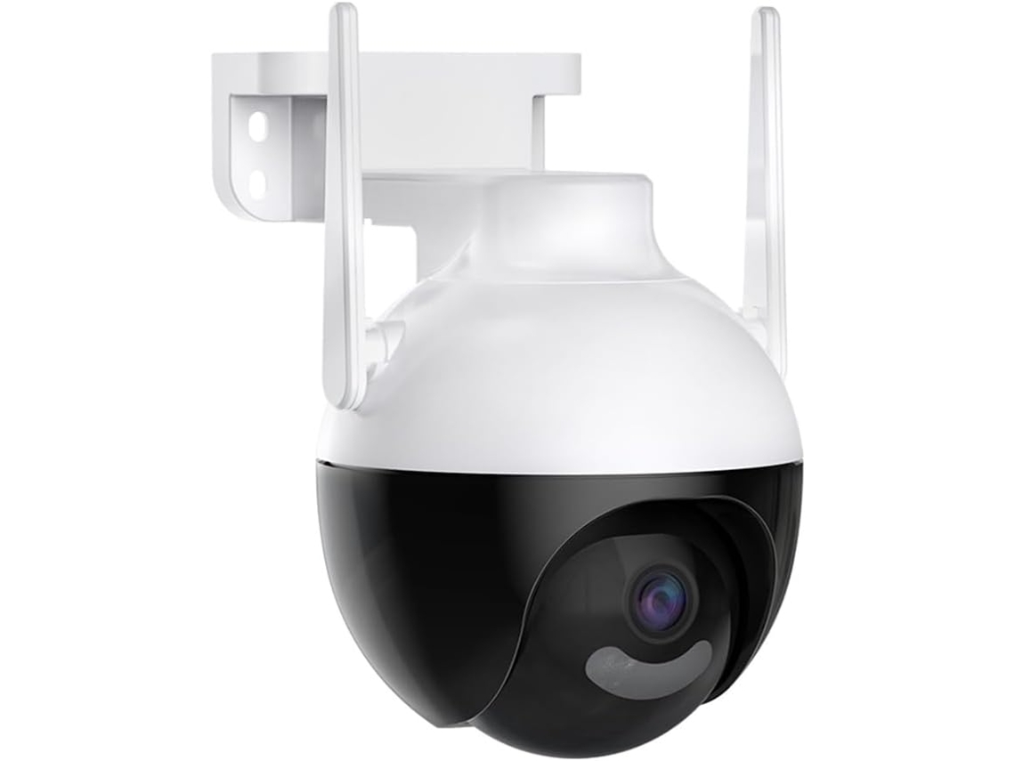 Cámara Ip Ptz Icsee Wifi 4k De 4mp Con Seguimiento Automático Y Color Para Seguridad En El Hogar.