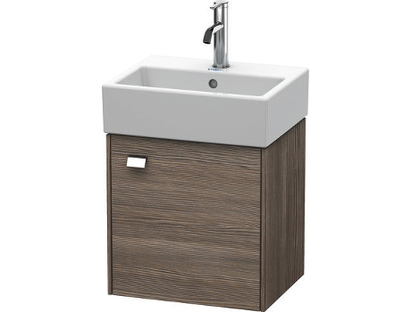 Módulo mural DURAVIT Brioso 43,4 x 33,9 cm 1 puerta con bisagra a la derecha para lavabo Vero Air 072445