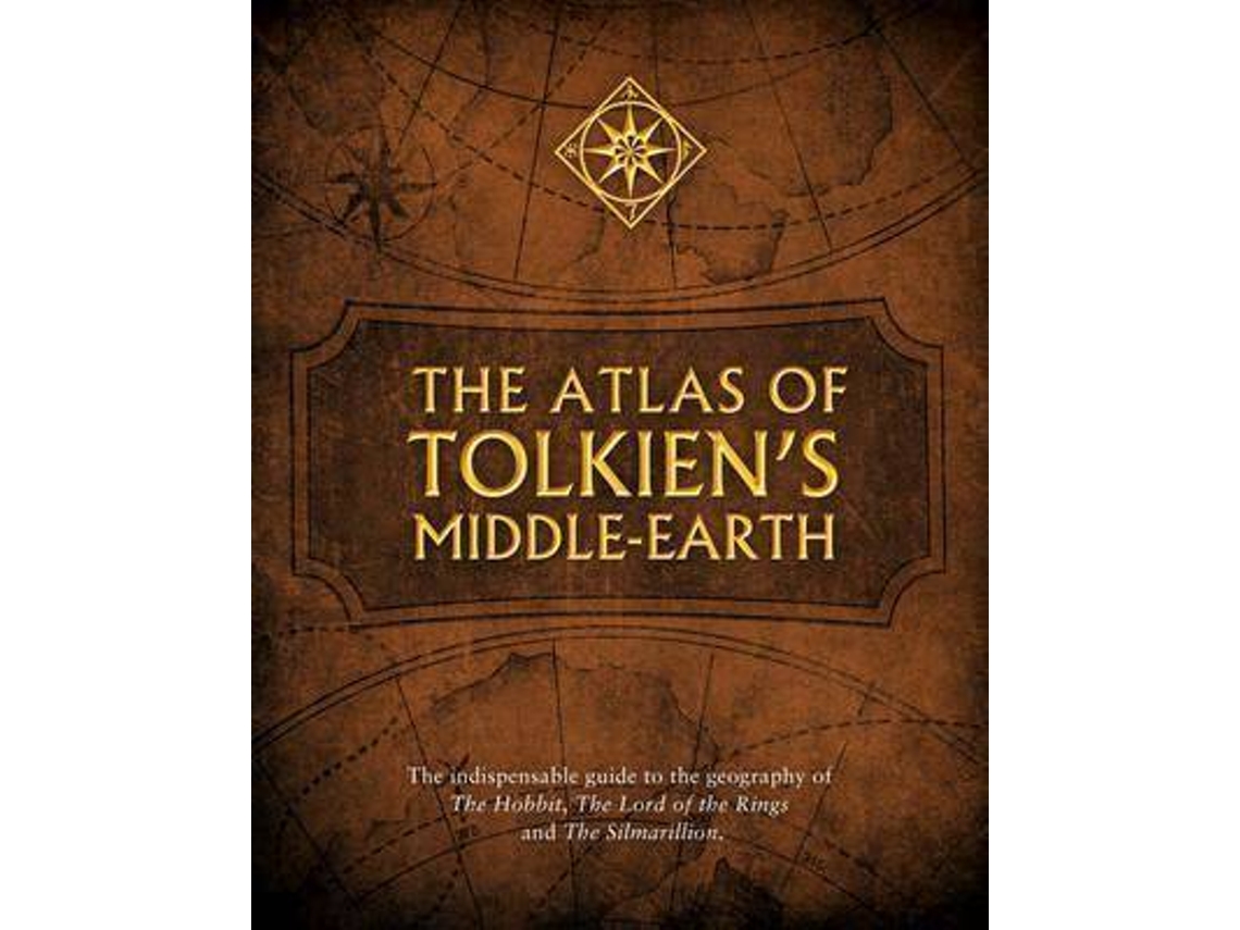 Libro The Atlas of Tolkiens Middle-earth de Karen Wynn Fonstad (Inglés)