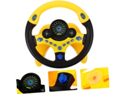 Volante De Brinquedo Giratório Para Meninos E Meninas, Com Base De Ventosa E Música.