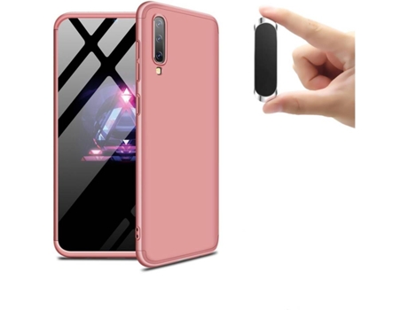 Carcasa y Soporte Samsung A30s Slim armor 360º Rosa