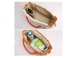 Bolsa Portátil Para Mãe E Bebê De Grande Capacidade Mamadeira Fralda E Bolsa De Maternidade