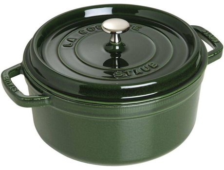 Cacerola STAUB (Verde - Hierro Fundido - 26 cm)