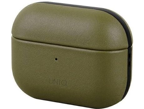 Carcasa Apple UNIQ Airpods Pro Leather Verde