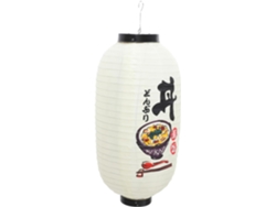 Farolillos Colgantes De Seda Japonesa Para La Decoración Y El Ambiente De Restaurantes Tradicionales.