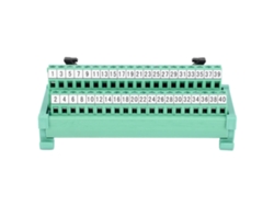 Adaptador De Placa Divisora Idc-40p Con Bloque De Terminales Para Módulo De Interfaz De Conexión Industrial Plc