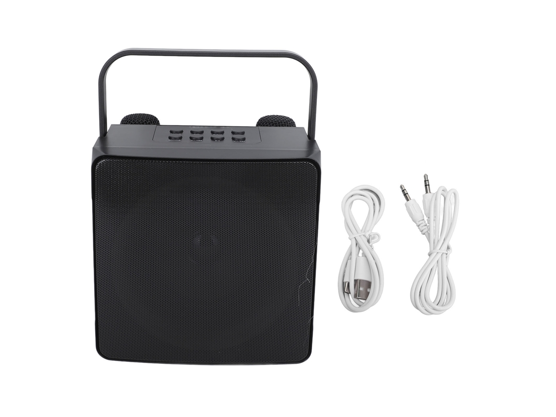 Ycnm-máquina Karaoke Portátil Bluetooth Con Micrófonos Inalámbricos
