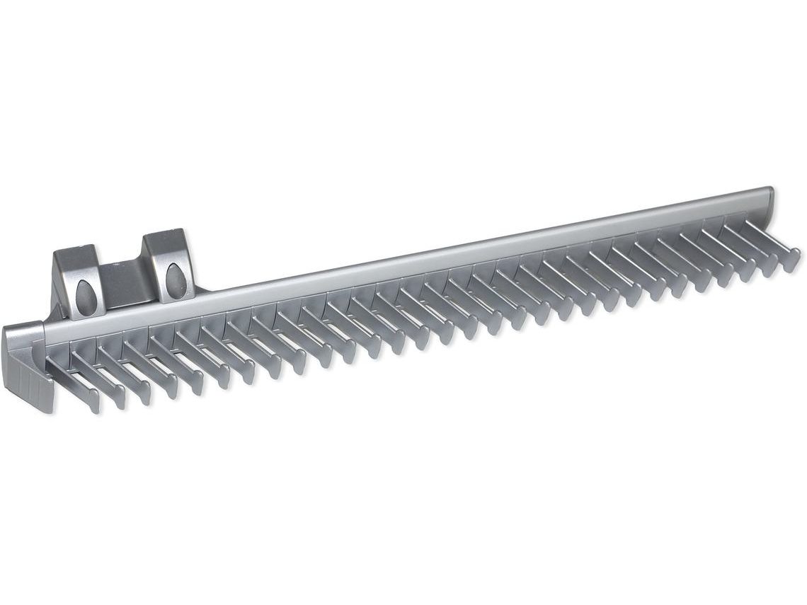 EMUCA Corbata Lateral Extraíble - Anodizado Mate - Plástico y Aluminio