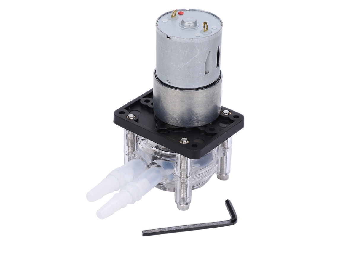 Bomba De Vacío Peristáltica Autocebante, De Alto Caudal Y Resistente A La Corrosión, Con Motor De 12 V Cc.