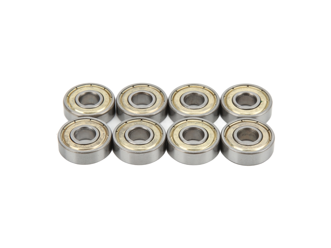 Bj-8 Peças De Rolamentos De Bola 608zz Abec 11 Aço Carbono Selados Para Patinetes E Mesas De Dança 8x22x7mm