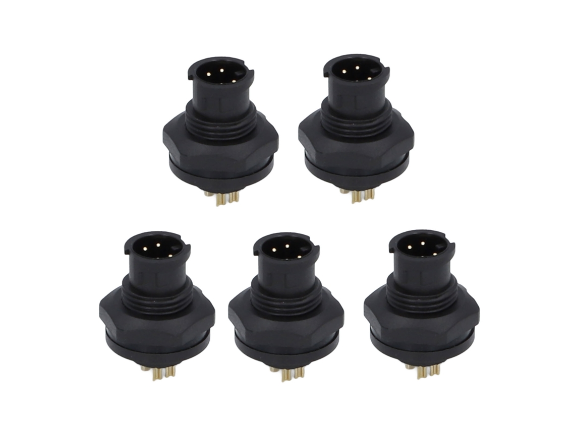 2026velora-conector Industrial Impermeable Ip67 4 Pines Con Hebilla E7 Para Cable Eléctrico, Conector Rápido Y Socket