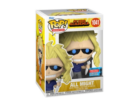 Figura FUNKO Pop! My Hero Academia All Might With Bag & Umbrella Nycc 2021 Exclusivo