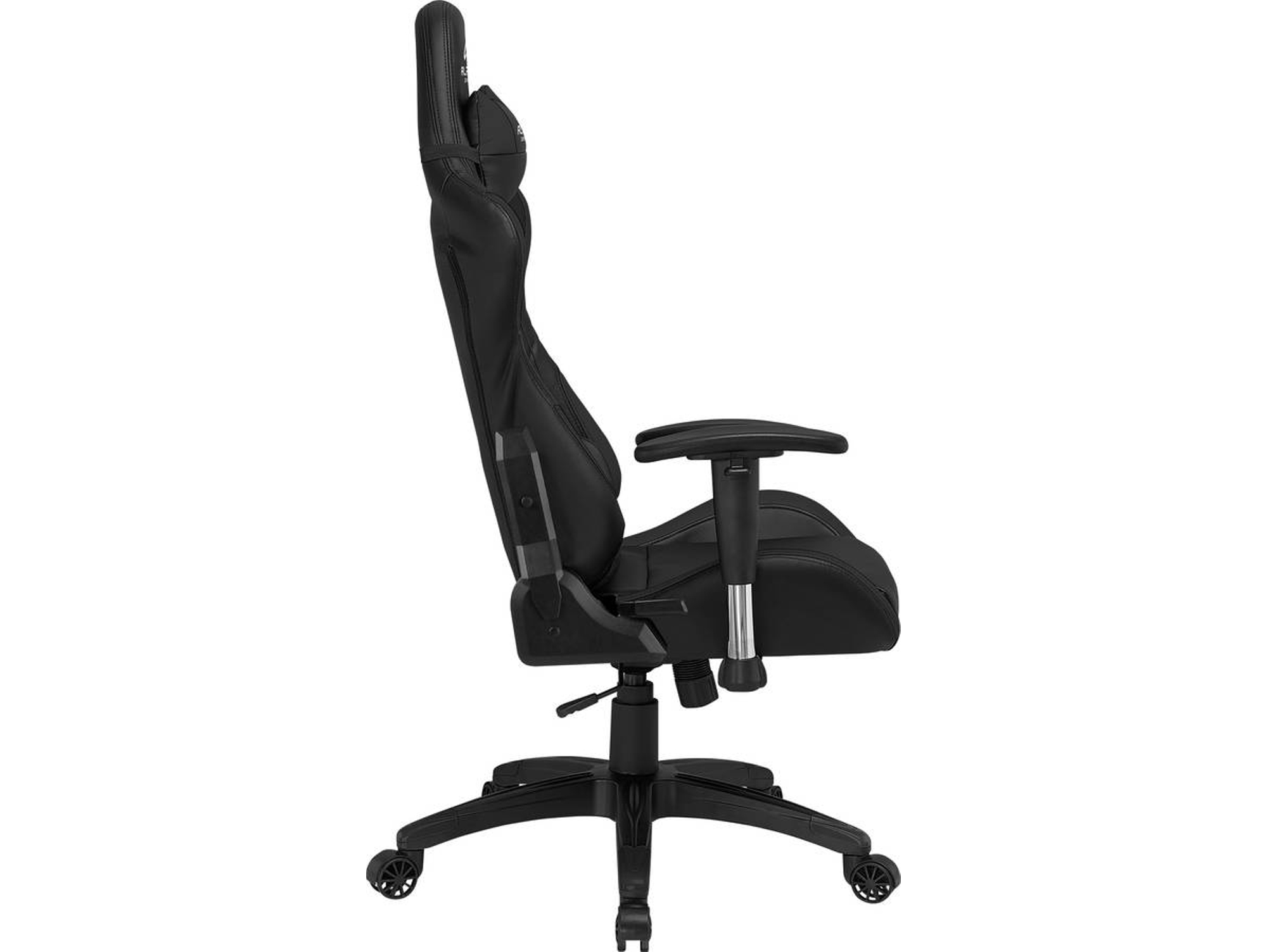 Silla Gaming ALPHA GAMER Vega (Hasta 150 kg - Elevador a Gas Clase 4 - Negro)