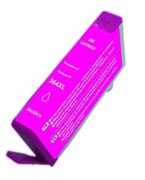 Cartucho de tinta genérico HP 364Xl magenta que reemplaza a Cb324Ee/Cb319Ee
