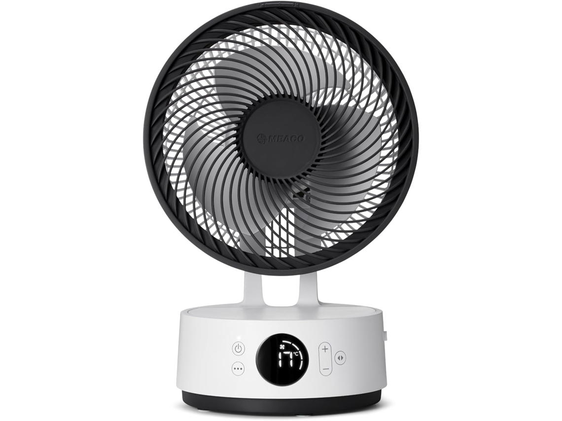 Meacofan Sefte® 8 Ventilador Portátil A Batería P/ Interior/exterior. Silencioso, 12 Vel., Modo Eco Inteligente Y Diseño Compacto.