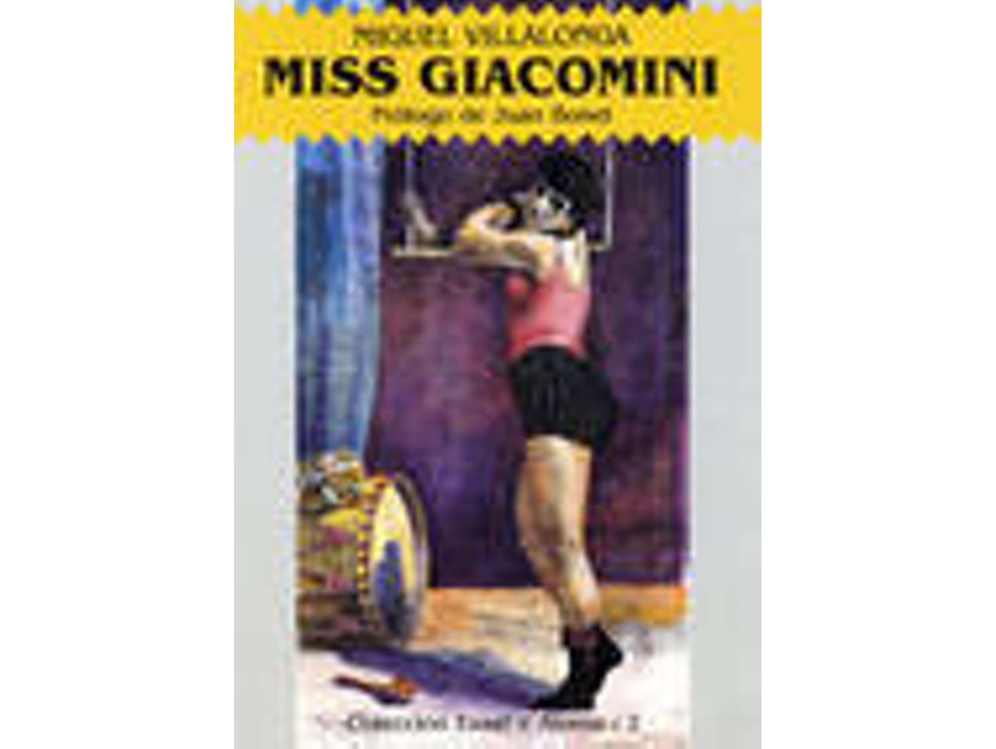 Libro Miss Giacomini de Miquel Villalonga