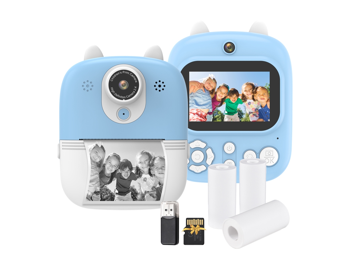 2026-cámara Instantánea Para Niños Con Impresora, Cámara Digital Mini Juguete Para Niñas Y Niños