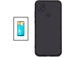 Kit Funda + Film Xiaomi Redmi 10C Negro