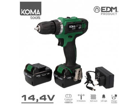 Taladro / atornillador a bateria lithium-ion - Koma Tools