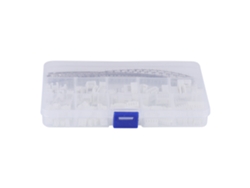Kit De 350 Conectores Puente De 2,54 Mm Y 2-6 Pines Con Carcasas Para Proyectos Electrónicos.