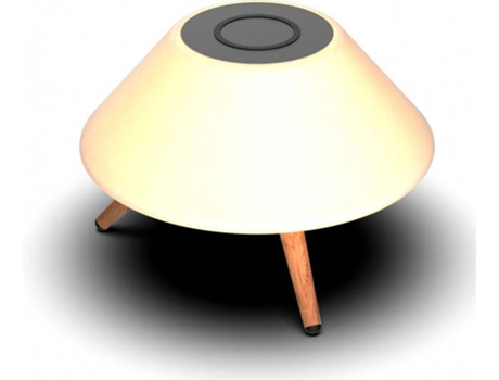 Lámpra Cárgador Inalámbrico KSIX Bluetooth