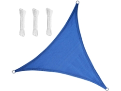 Vela De Sombra Impermeable Resistente Triangular, Tela