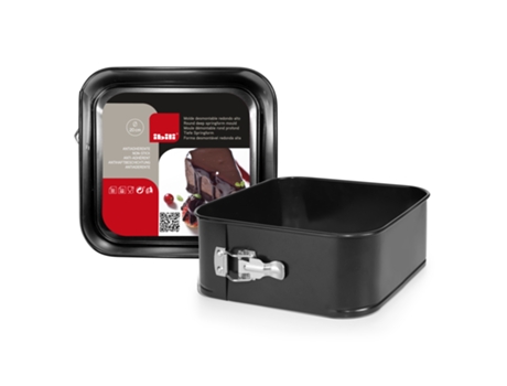Molde Desmontable Alto Moka 24X24 Cm IBILI Ref. Ib821024