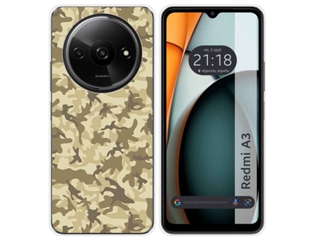 Funda para Xiaomi Redmi A3 TUMUNDOSMARTPHONE Silicona Multicolor