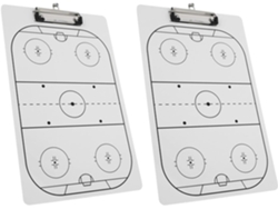 Juego de 2 pizarras blancas para escribir con rotuladores, 30 cm