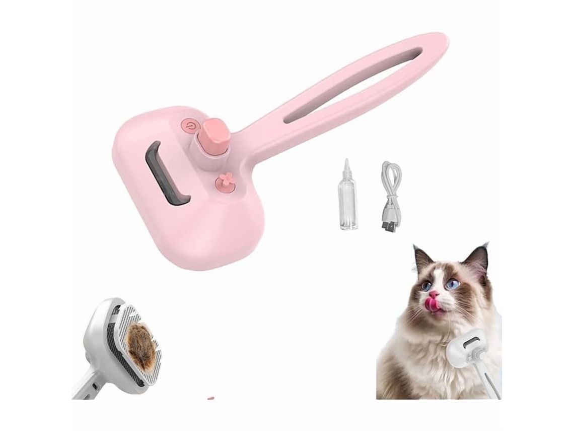 Cepillo De Vapor Recargable Limpieza 3 En 1