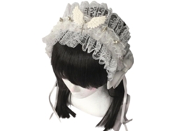 Diadema De Encaje Hipoalergénica - Moldeable Y Flexible. Se Mantiene Plana Para Practicar Deporte.