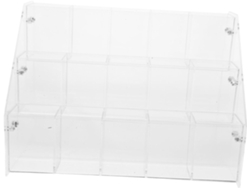 Soporte De Acrílico Transparente Para Bolígrafos, Organizador De Escritorio Multinivel Para Bolígrafos De Gel.