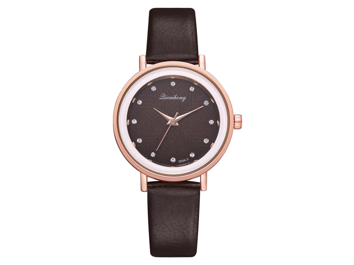 Reloj De Pulsera De Cuarzo Para Mujer Lvpai De Aleación De Silicona, Estilo Ejecutivo, Con Correa De Pu.