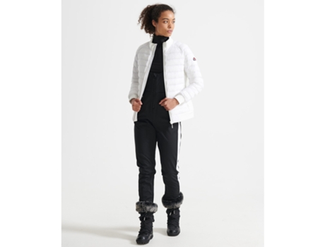 Abrigo SUPERDRY Poliéster Mujer (38 - Blanco)