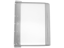 Organizador De Archivos De Pared, Sistema De Pvc Para Montaje En Pared Con Páginas Giratorias.