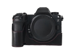 Funda protectora de piel sintética con gran abertura compatible con Nikon Z6 III Facpoet
