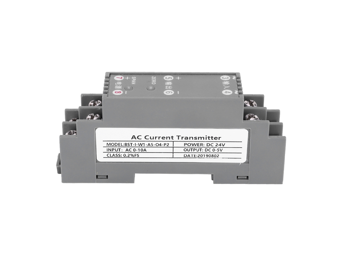 Transmisor De Corriente Ac Transductor Alimentación Dc 24v Antiinterferencia Precisión Alta Suministros Industriales