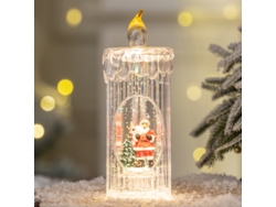 Vela navideña Yuysan con luz de noche, decoración festiva, estilo B