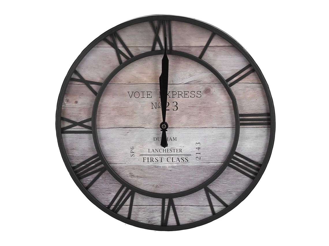 Reloj de pared antiguo de hierro forjado, silencioso, sin tictac, modelo 2026, para salón y dormitorio.