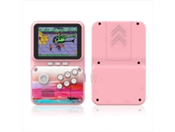 Consola portátil de 2,8 pulgadas con 500 juegos, rosa GOKOCO
