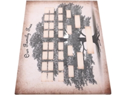 Póster De Árbol Genealógico Para Decoración Del Hogar Árbol Genealógico Personalizado