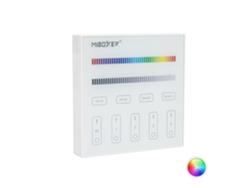 Conando RF para Regulador LED RGBW 4 Zonas MiBoxer B3 Branco LEDKIA