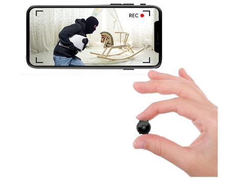 Mini cámara espía Wifi Hd1080P, cámara oculta inalámbrica, cámaras de seguridad portátiles para el hogar, cámara encubierta para niñera, grabadora ...