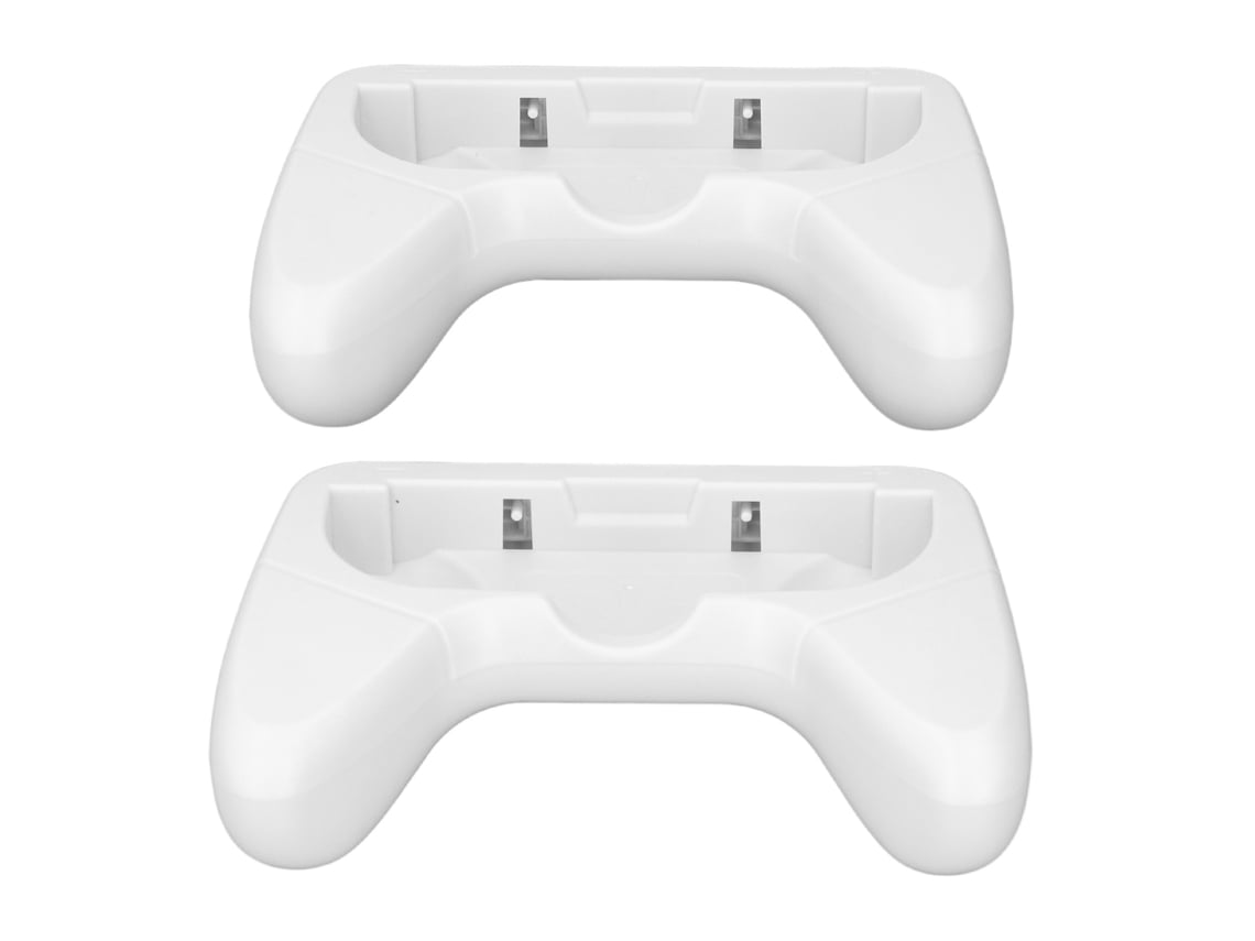 Punhos ergonômicos para Joy-Con com controle preciso e resistente Ao Suor Blanco
