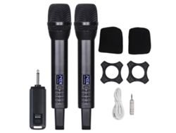 Micrófono Bluetooth Dinámico Recargable Profesional Para Karaoke Y Canto En Escenarios, Con Batería De Larga Duración.