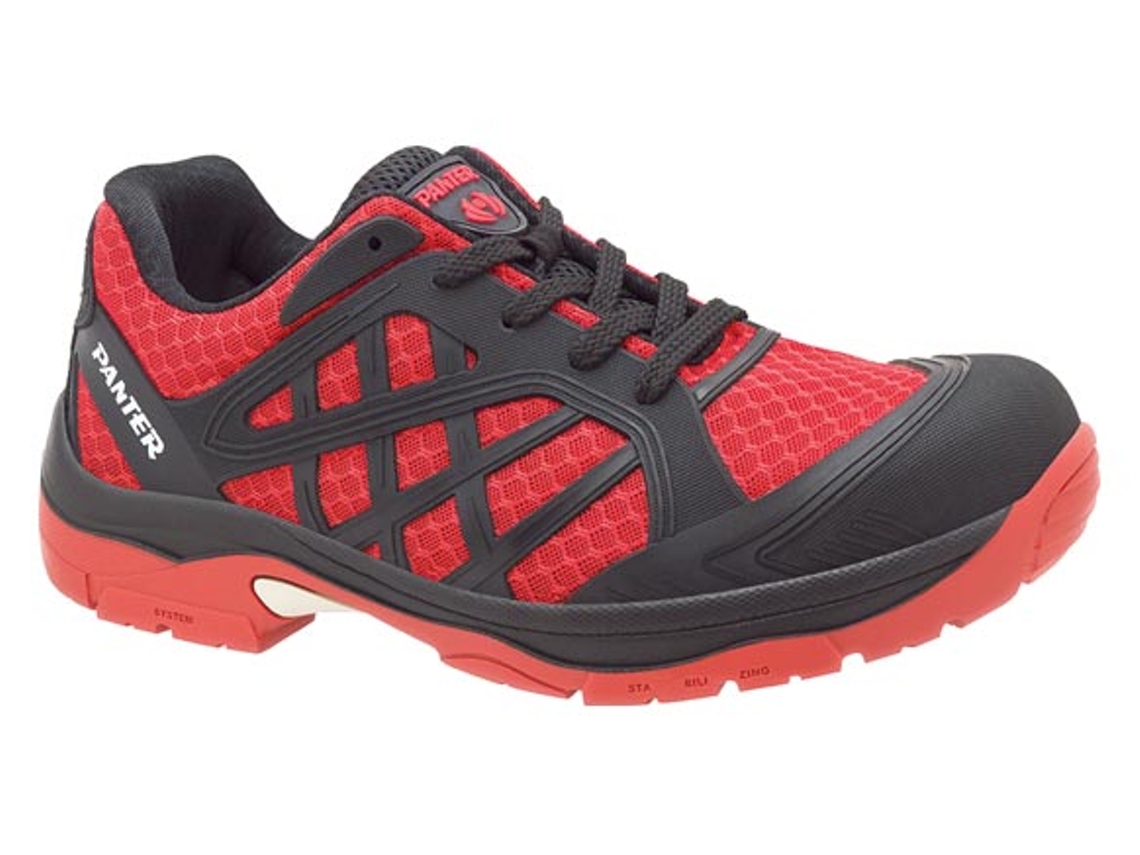 Zapato Seguridad S1P Argos Rojo