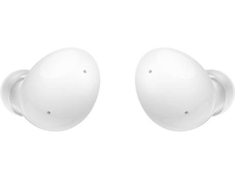 Auriculares Bluetooth True Wireless SAMSUNG Galaxy Buds 2 (In Ear - Micrófono - Blanco)