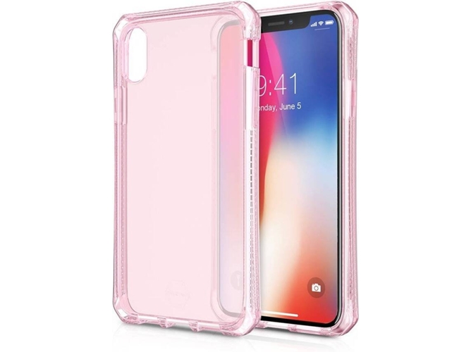 Funda iPhone X, XS ITSKINS Spectrum Rosa