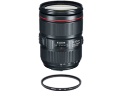 Objetivo CANON EF 24-105mm F4L IS II USM + HOYA UX UV 77mm Filtro