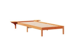 Maison Exclusive - Estructura De Cama Con Mesitas Marrón Cera 80 X 210 Cm